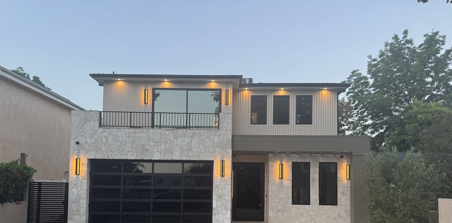 Coastline DC custom home exterior